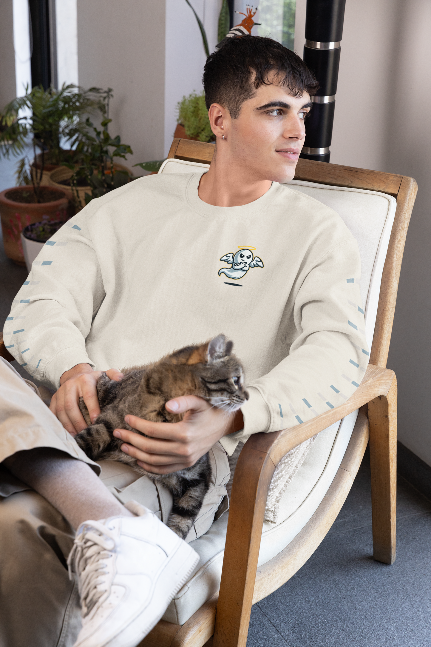 Cute Unisex Sweatshirt - Unique Casual Daily Wear👻 Premium