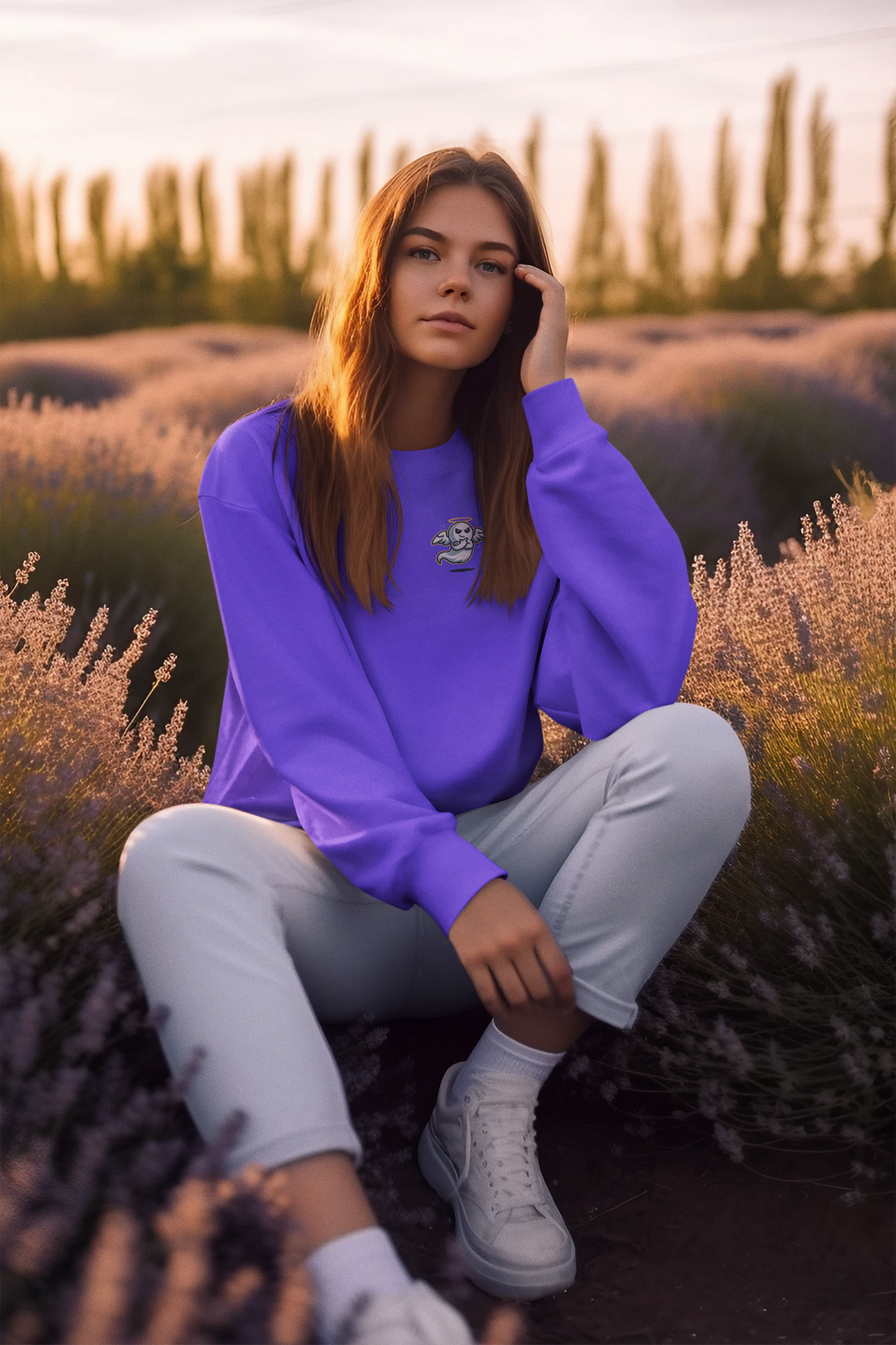 Cute Unisex Sweatshirt - Unique Casual Daily Wear👻 Premium