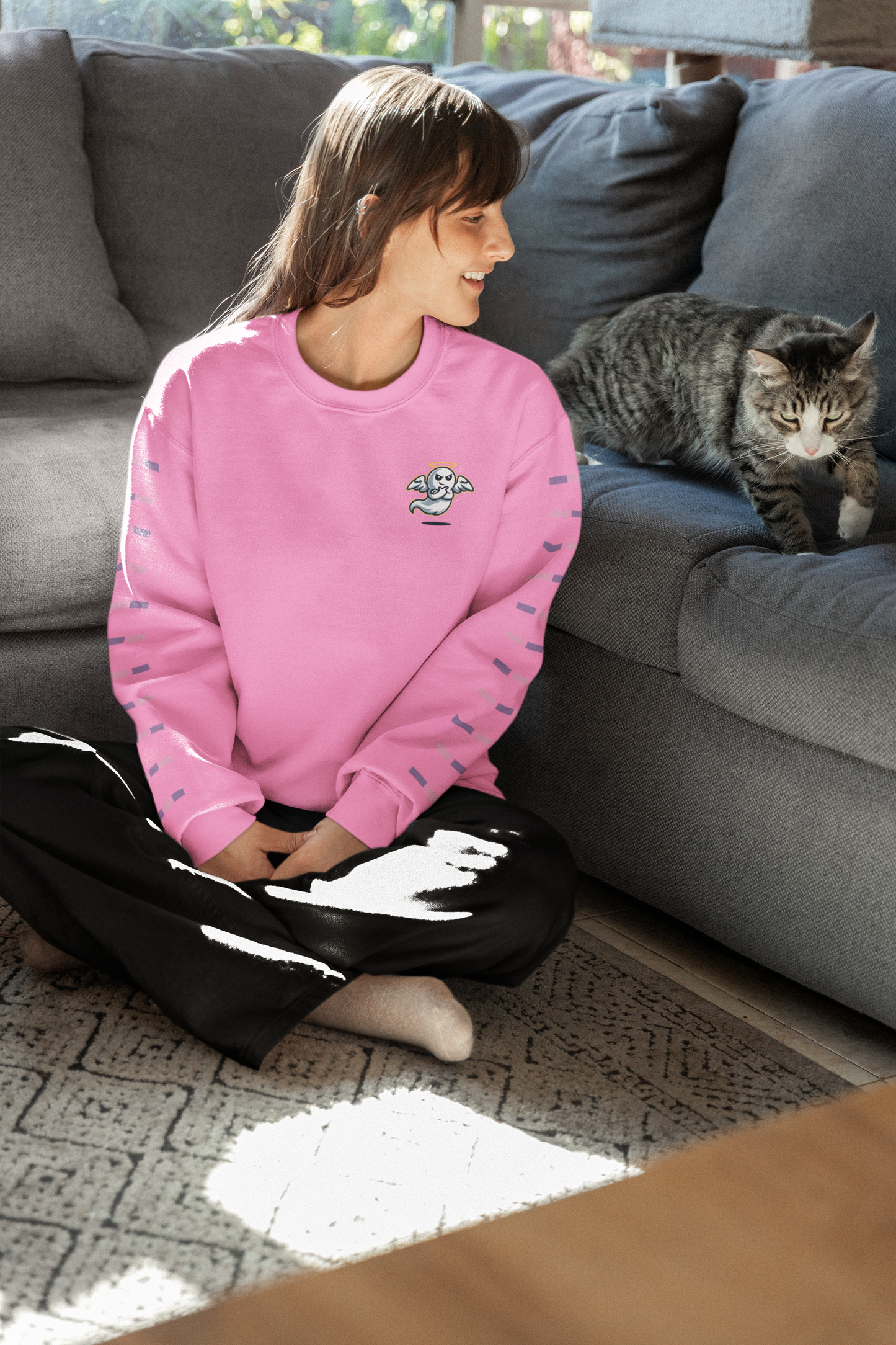 Cute Unisex Sweatshirt - Unique Casual Daily Wear👻 Premium