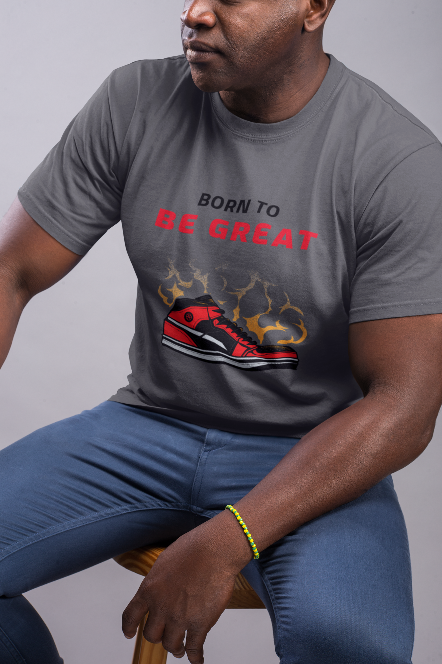 Born to Be Great T-Shirt - Oversize Casual Spring Summer Unisex Tee