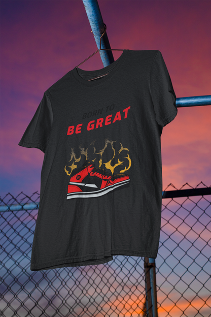 Born to Be Great T-Shirt - Oversize Casual Spring Summer Unisex Tee