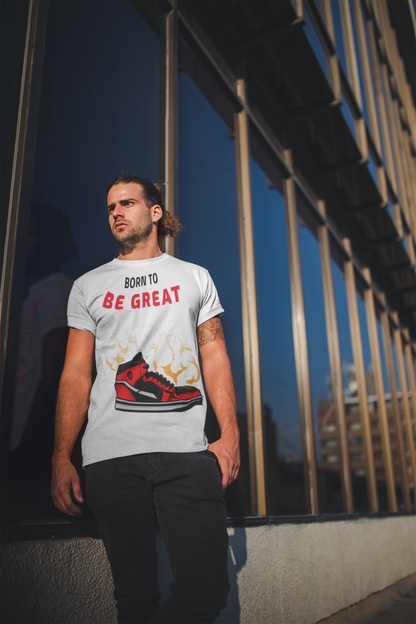 Born to Be Great T-Shirt - Oversize Casual Spring Summer Unisex Tee